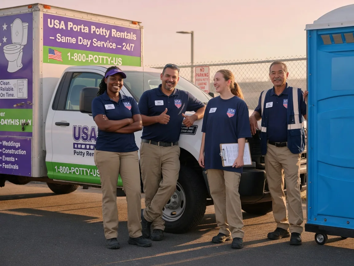 Porta Potty Rental company in Jefferson, WI
